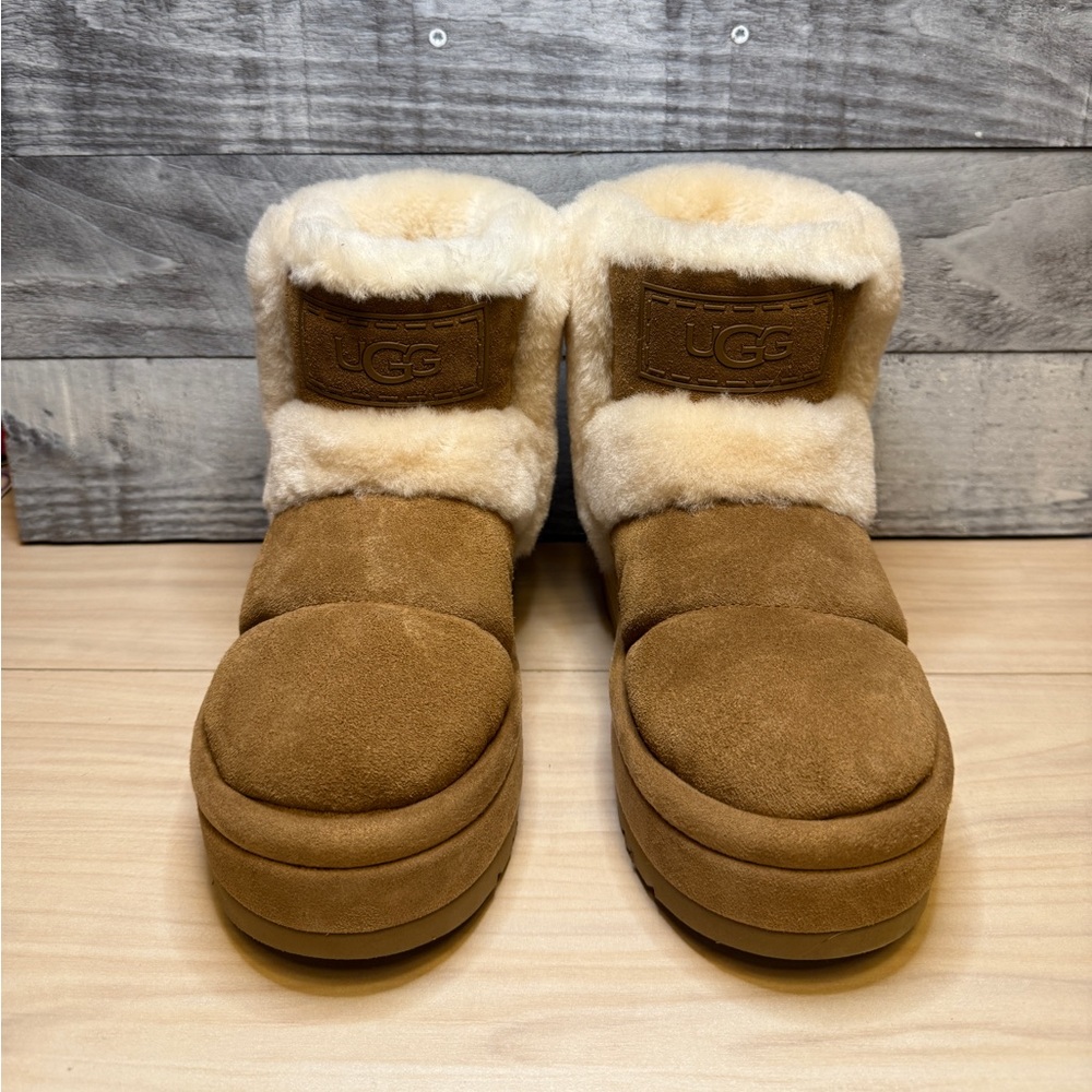UGG Women's Classic Chillapeak in Chestnut - Picture 8 of 13